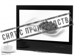 Встраиваемый телевизор для кухни AVS240K (черная рамка)
